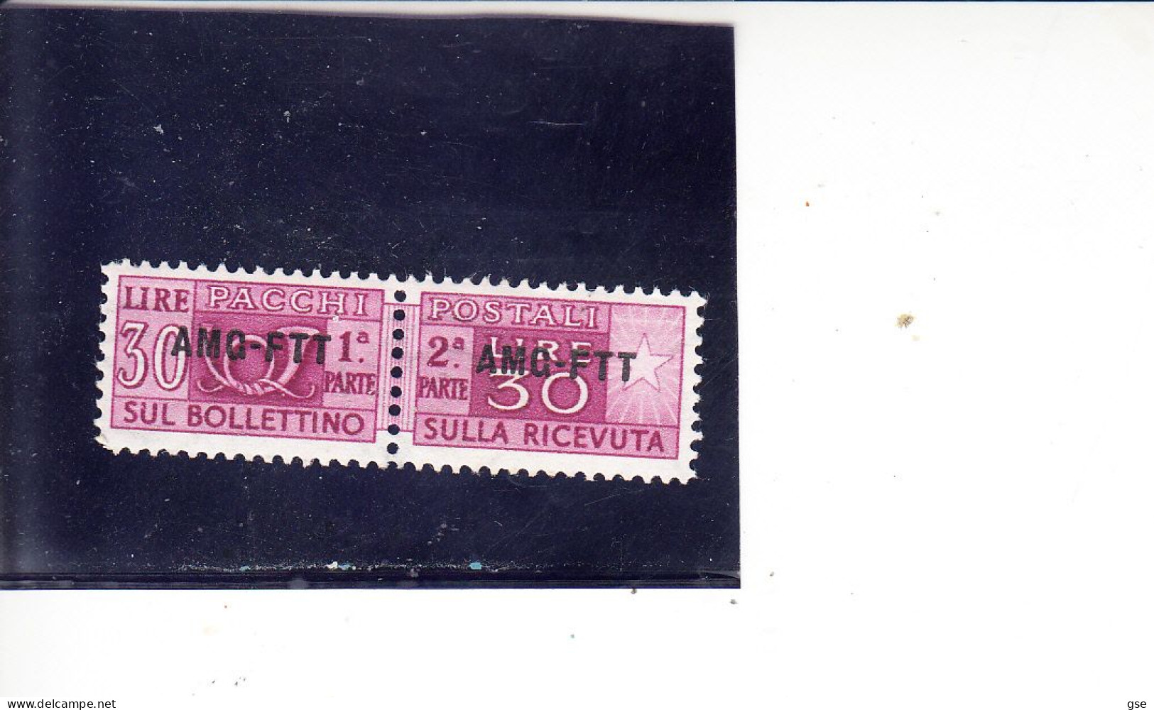 TRIESTE  1949-53  - Sassone   20** -  Pacchi - Postal And Consigned Parcels