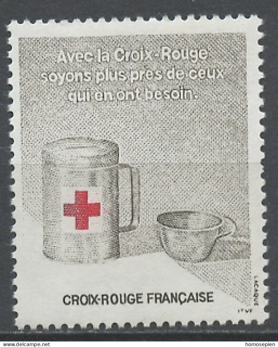 France - Frankreich érinnophilie 1993 Y&T N°V(1) - Michel N°ZF(?) *** - Croix Rouge, Plus Près De Ceux Qui En Ont Besoin - Red Cross