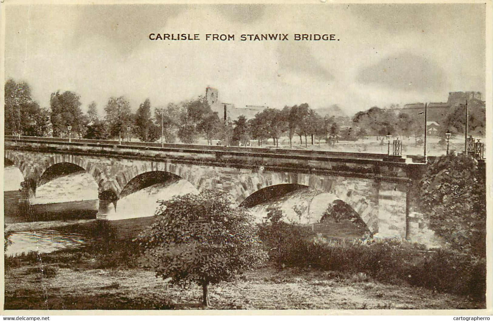 England Carlisle From Stanwix Bridge - Carlisle