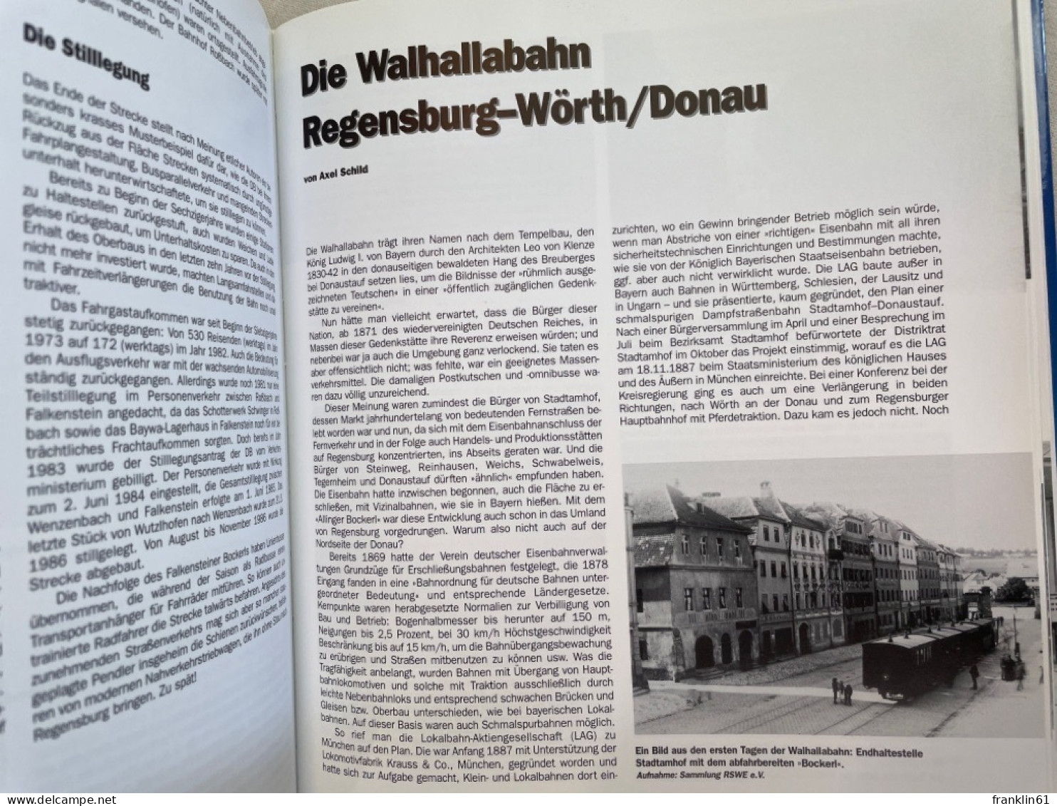 Eisenbahnknoten Regensburg : 140 Jahre Schienenverkehr In Der Domstadt. - Transporte