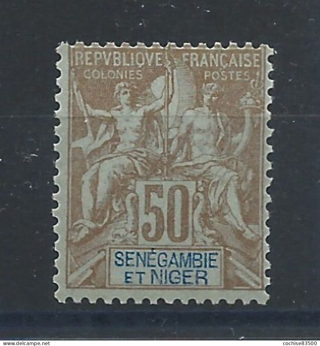 Sénégambie Et Niger N°11* (MH) 1903 Sans Accent 1er E De Sénégambie - Type Groupe - Ungebraucht