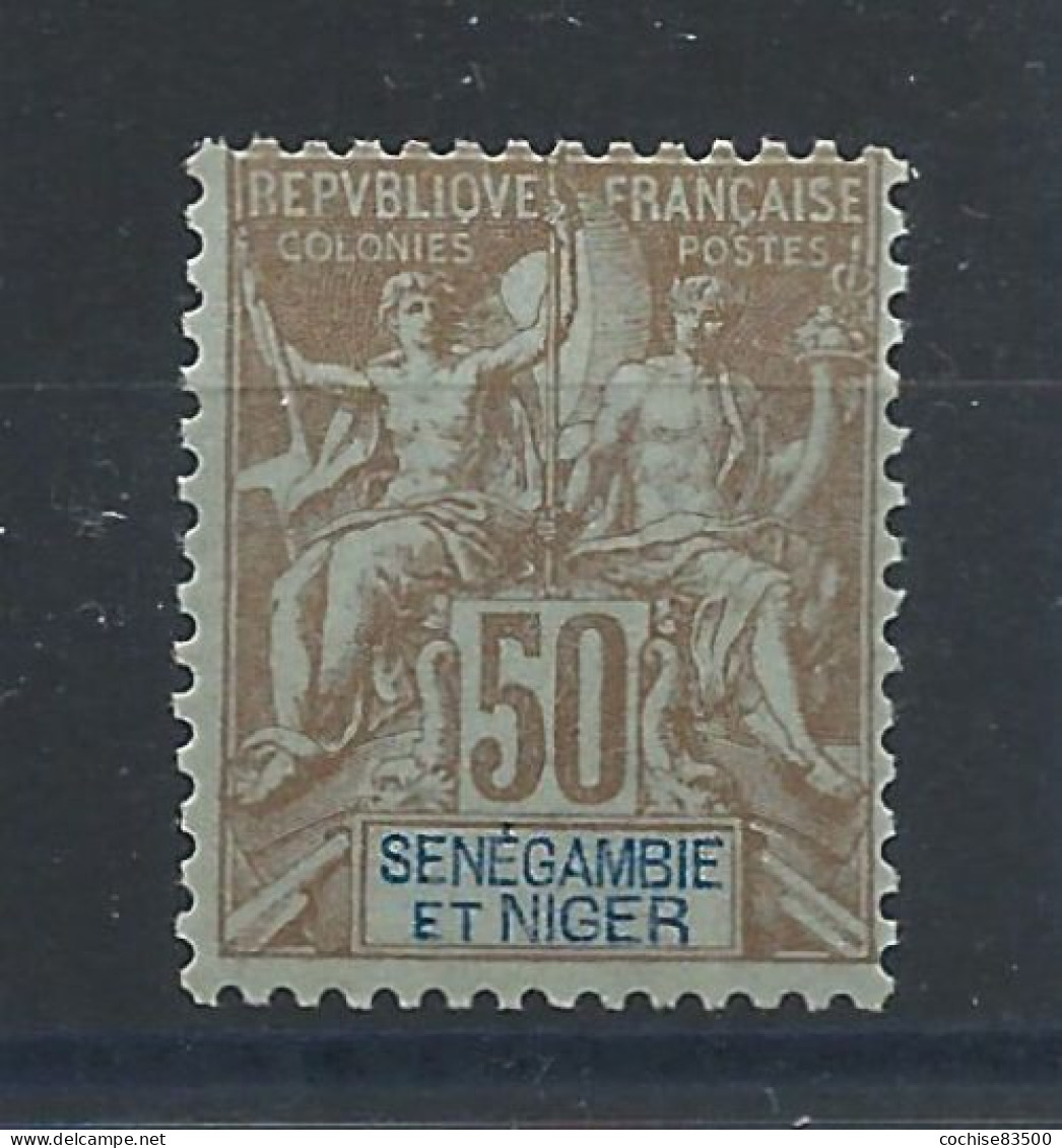 Sénégambie Et Niger N°11* (MH) 1903 Sans Accent 1er E De Sénégambie - Type Groupe - Neufs