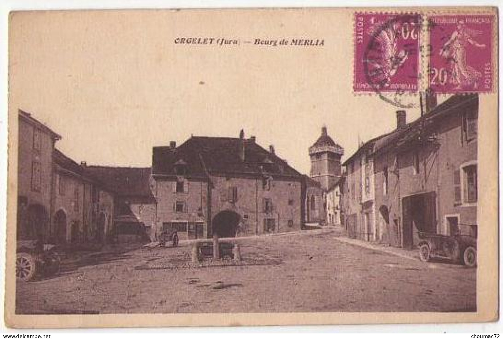 (39) 032, Orgelet, Combier, Bourg De Merlia - Orgelet