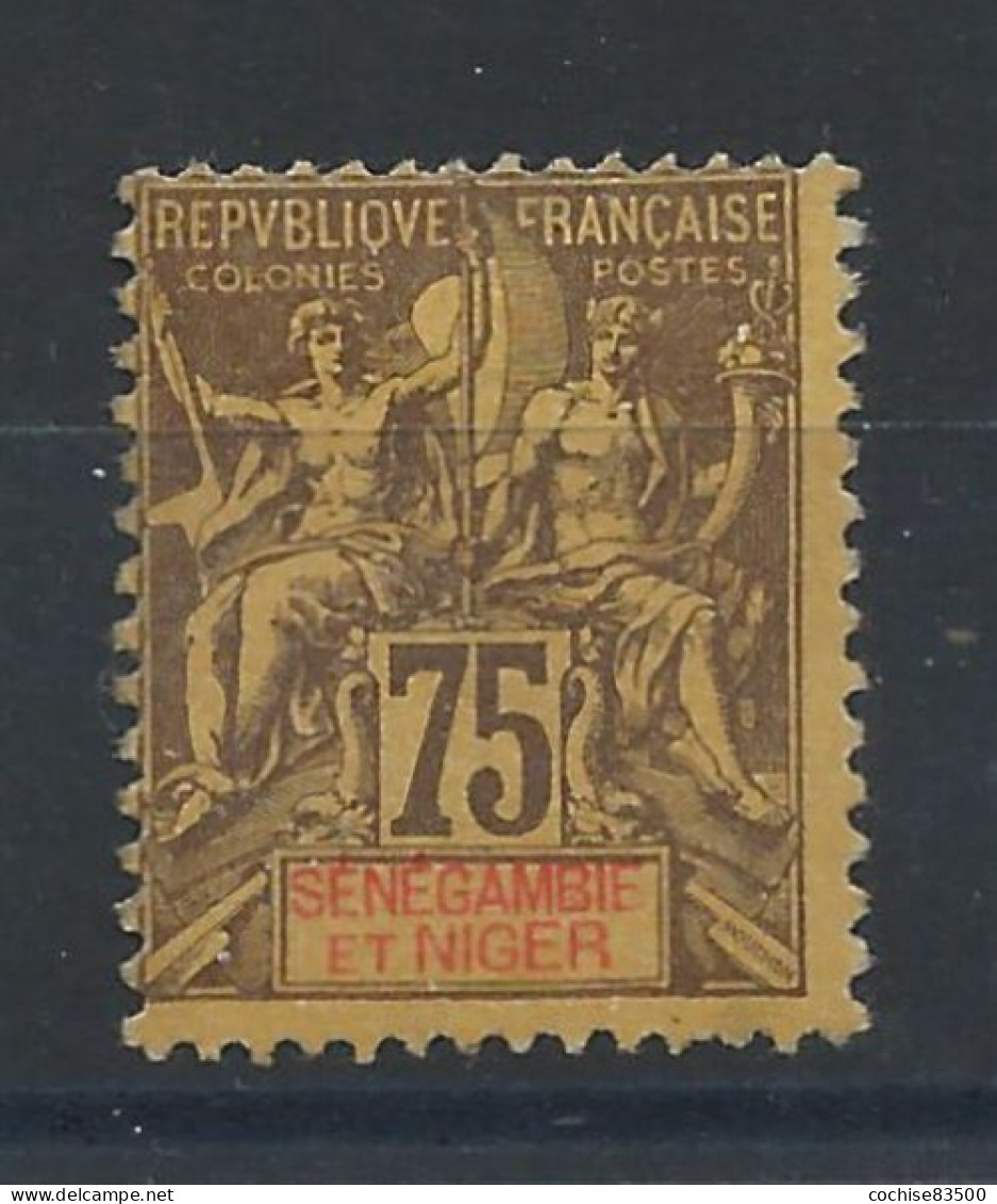 Sénégambie Et Niger N°12* (MH) 1903 - Type Groupe - Nuovi