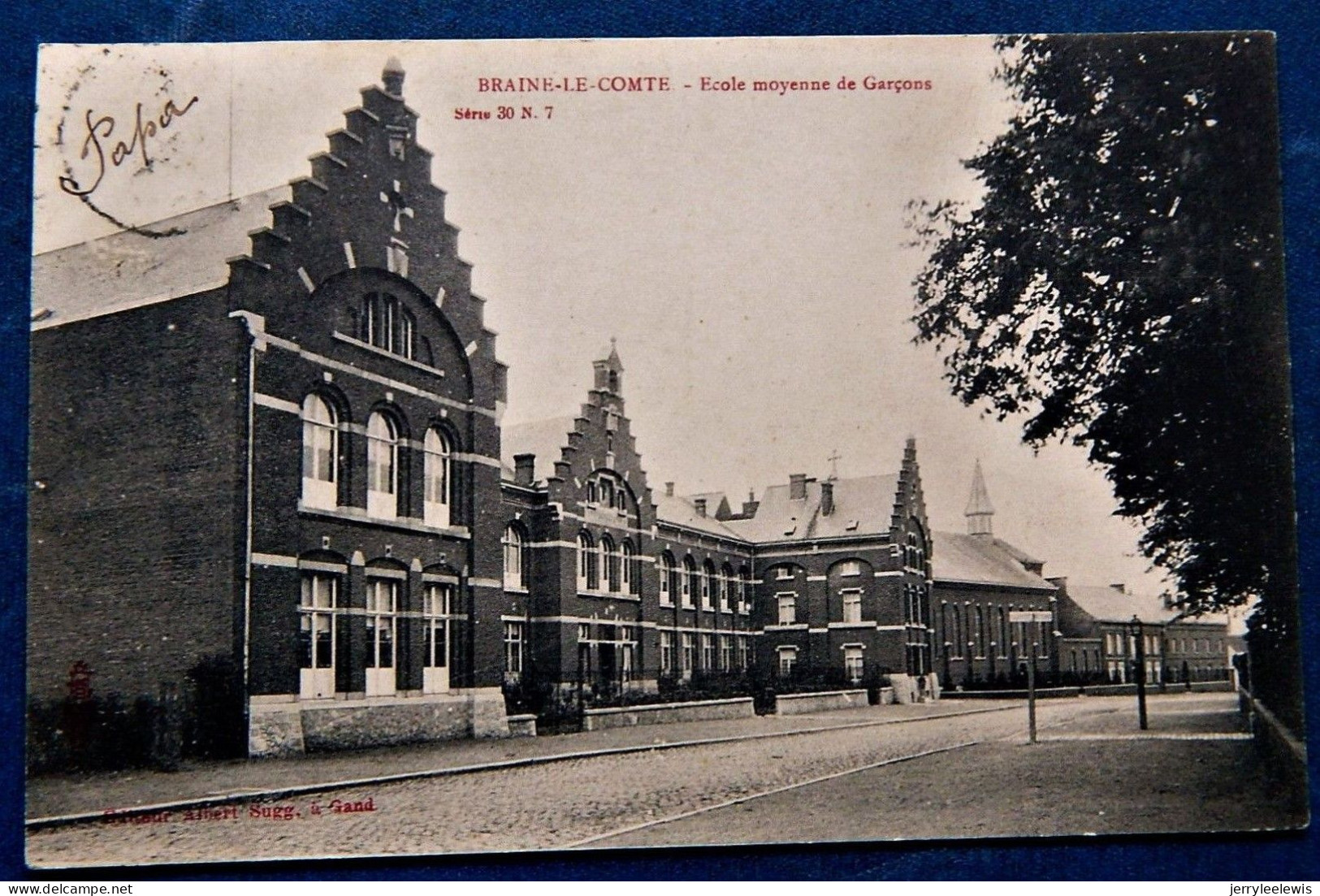 BRAINE-le-COMTE  -  Ecole Moyenne Des Garçons - Braine-le-Comte