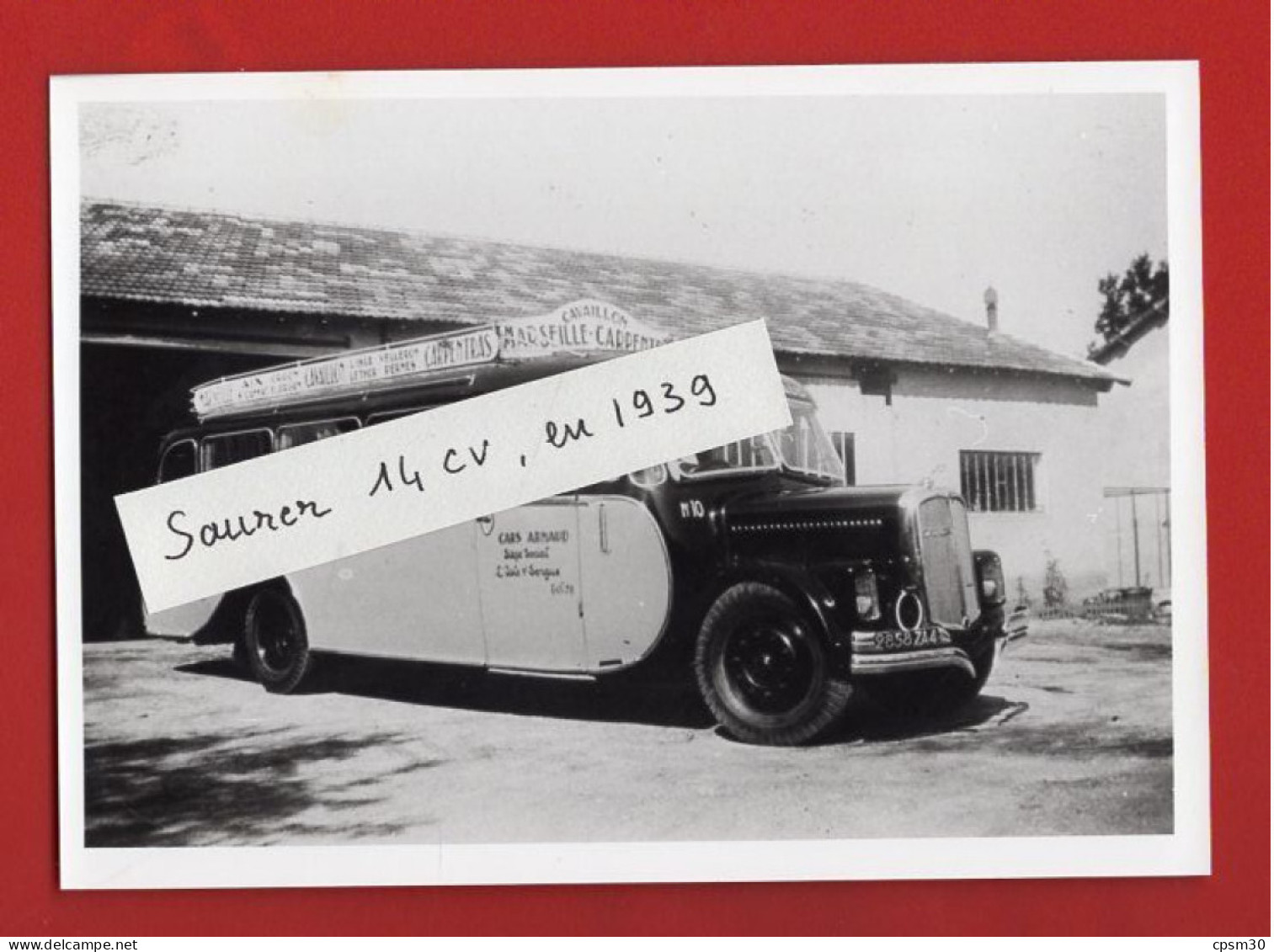 Photos Saint Zacharie, évolution Des Autocars De La Société, Classés Par Année (17 Photos) - Saint-Zacharie