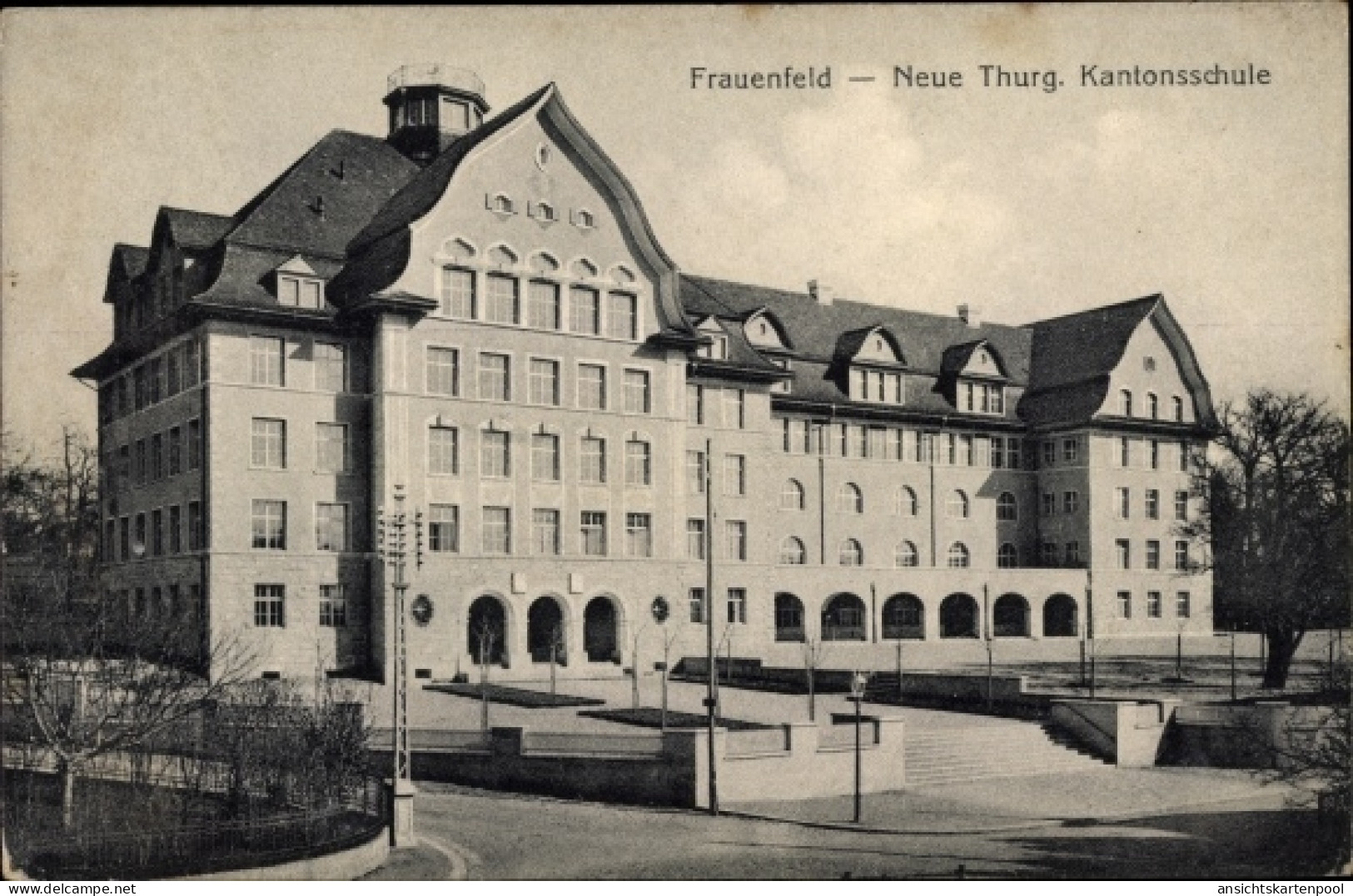 CPA Frauenfeld Kanton Thurgau, Neue Kantonsschule - Frauenfeld