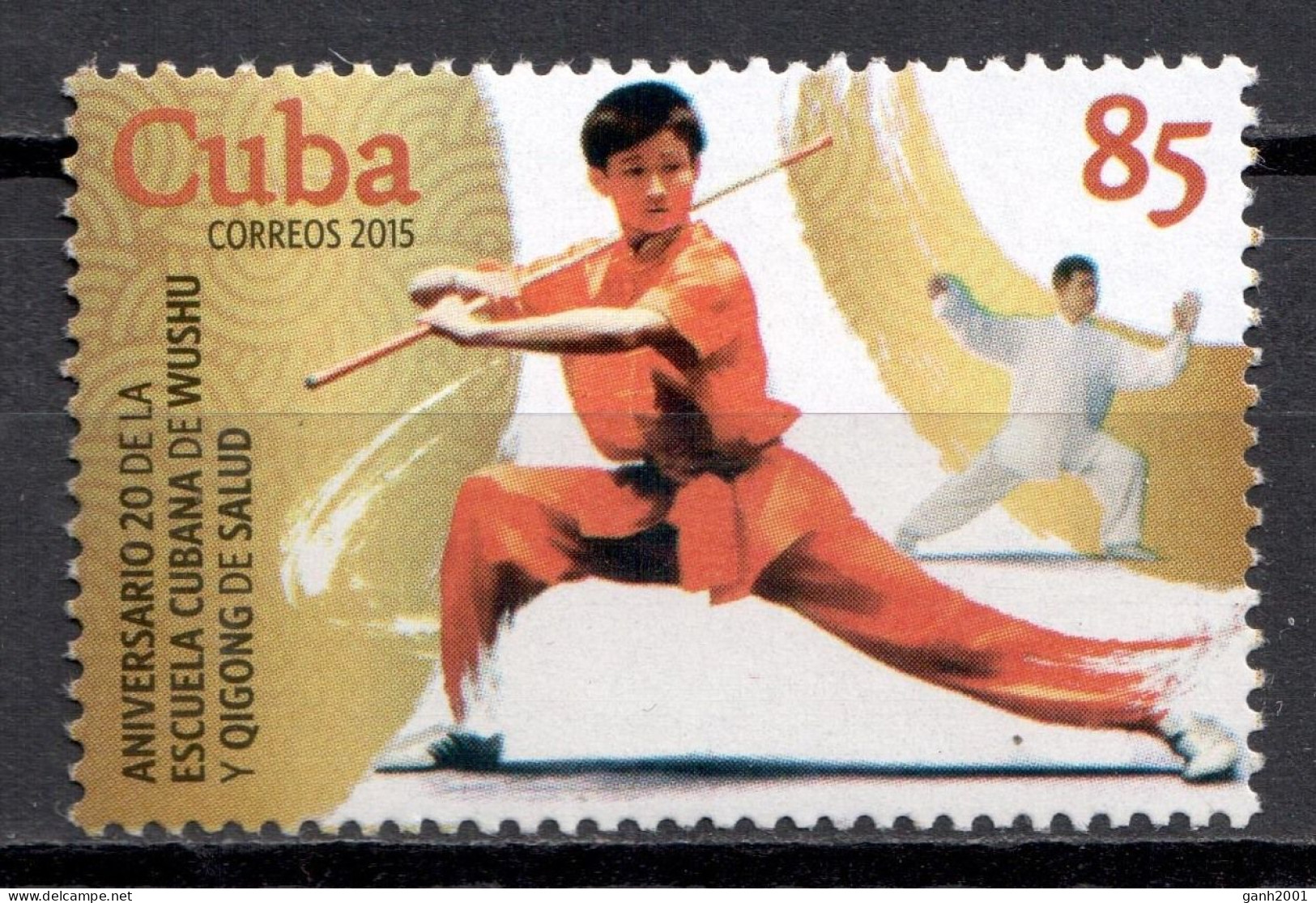 Cuba 2015 / Sports Wushu Qigong MNH Deporte Artes Marciales Kampfsportarten / Ii12  C5-10 - Non Classificati