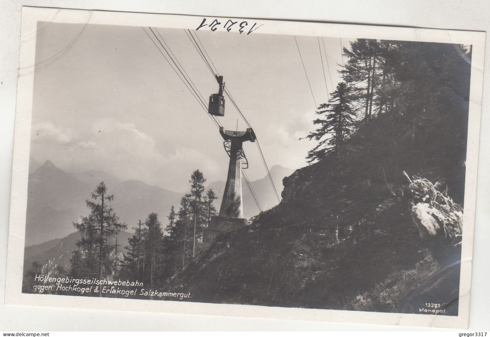 D3488) EBENSEE  Höllengebirgsseilschwebebahn Gegen Hochkogel & Erlakogel - Salzkammergut ALT - Ebensee