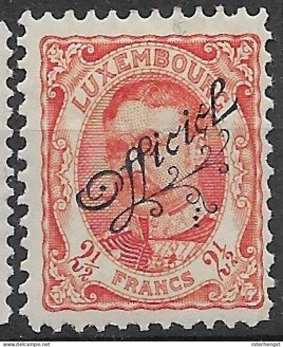 Luxemburg Mh * 80 Euros 1908 - Servizio