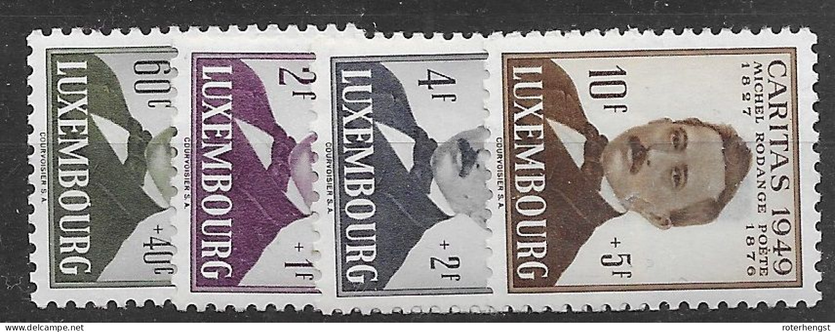 Luxemburg Mh * (30 Euros) 1949 - Andere & Zonder Classificatie