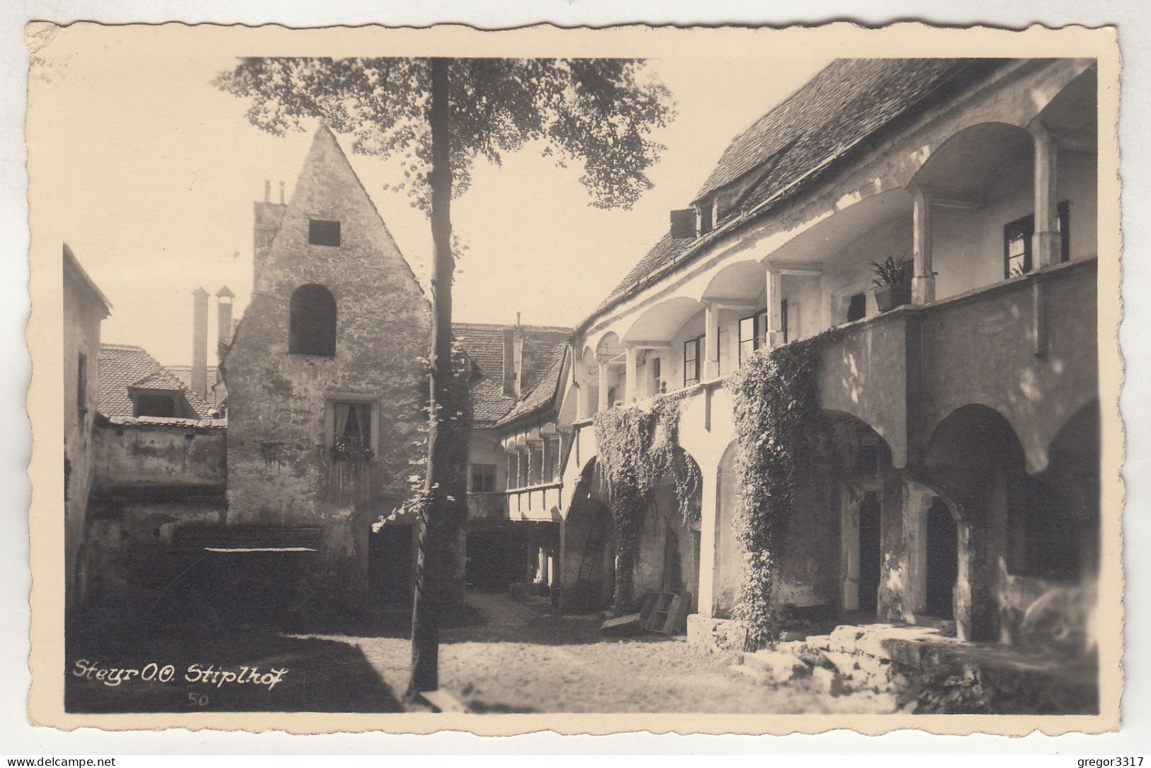 D3530) STEYR - STIPLHOF - Sehr Schönne Alte FOTO AK - Tolle Alte DETAILS 1931 - Steyr