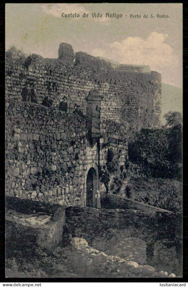 CASTELO DE VIDE - CASTELOS - Castelo De Vide Antigo - Porta De S. Pedro ( Ed.da Casa Dos Postaes...) Carte Postale - Portalegre