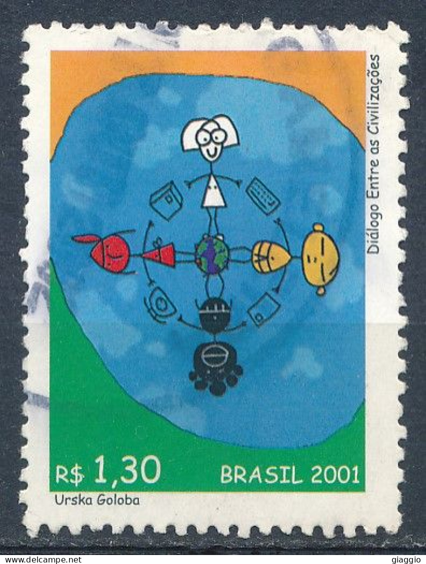 °°° BRASIL - Y&T N°2712 - 2001 °°° - Used Stamps