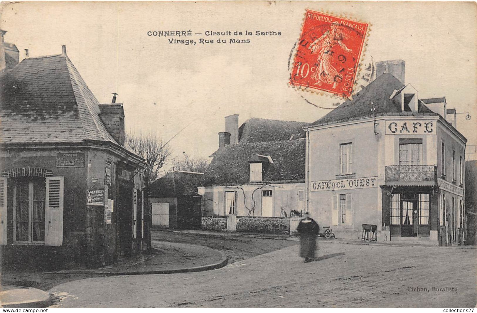 72-CONNERRE- CIRCUIT DE LA SARTHE - VIRAGE RUE DU MANS - Connerre