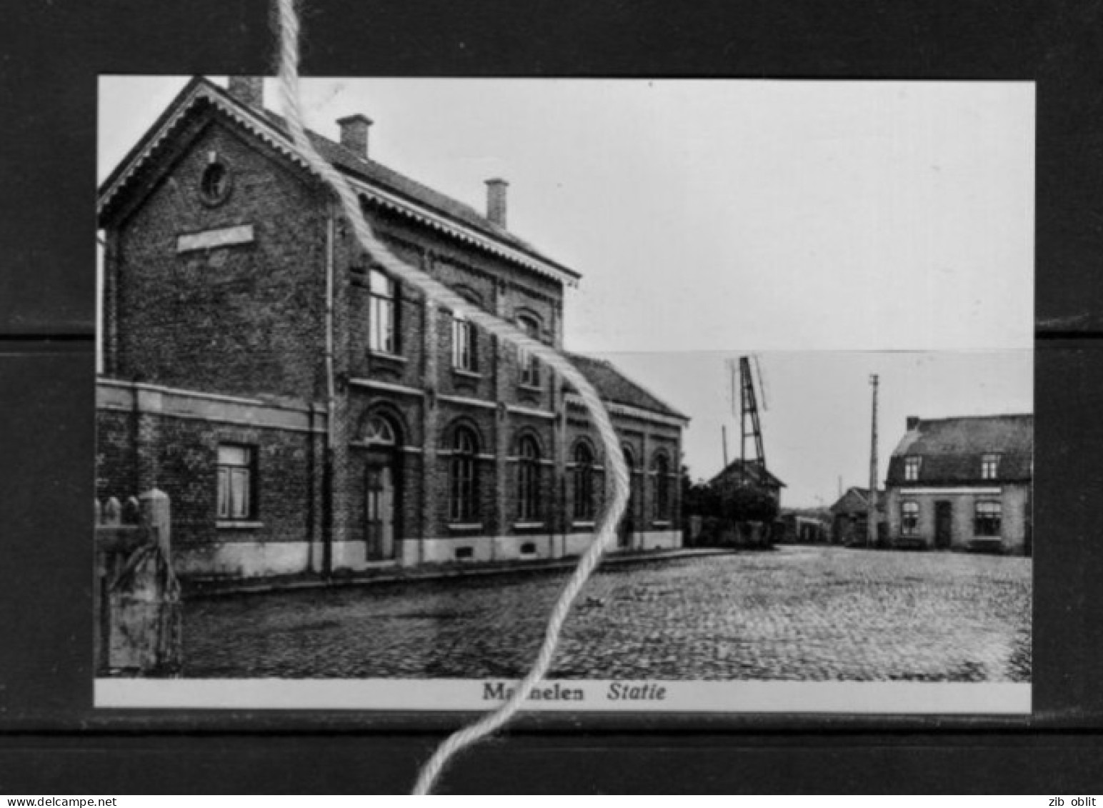 PHOTO MACHELEN VLAAMSE BRABANT STATION STATIE GARE REPRO - Machelen