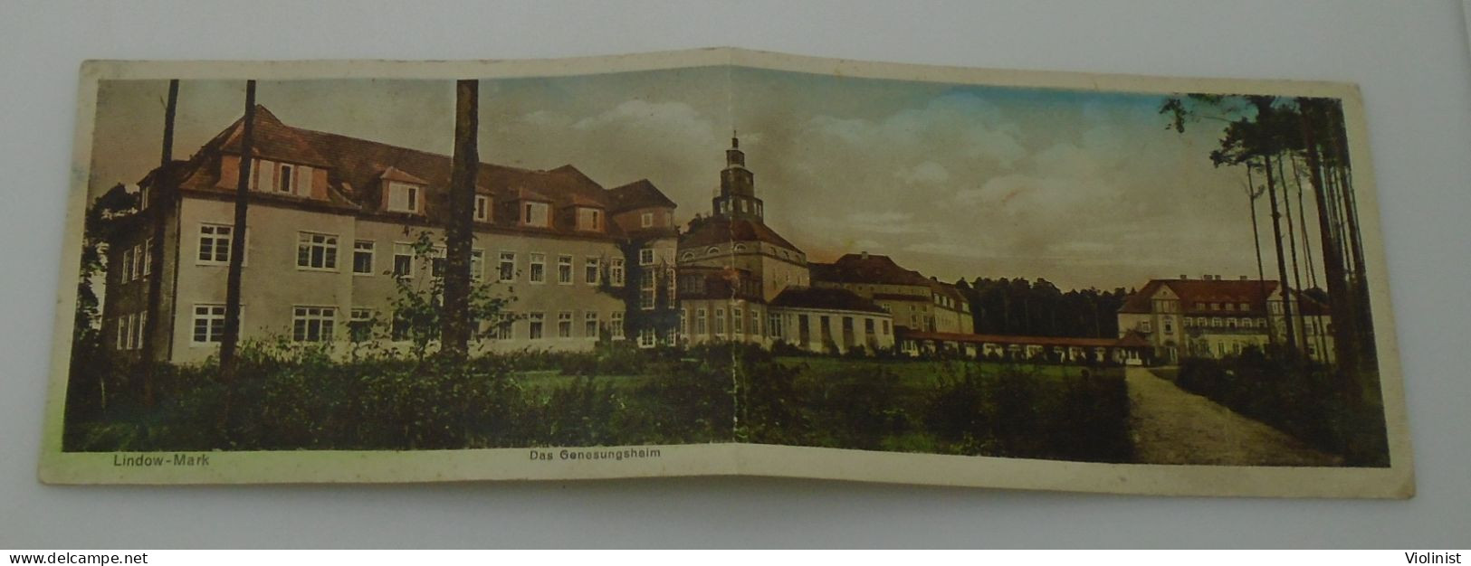 Germany-Lindow-Mark,Das Genesungshim-Doppel Postkarte- Double Postcard-Verlag J.L.R. - Lindow