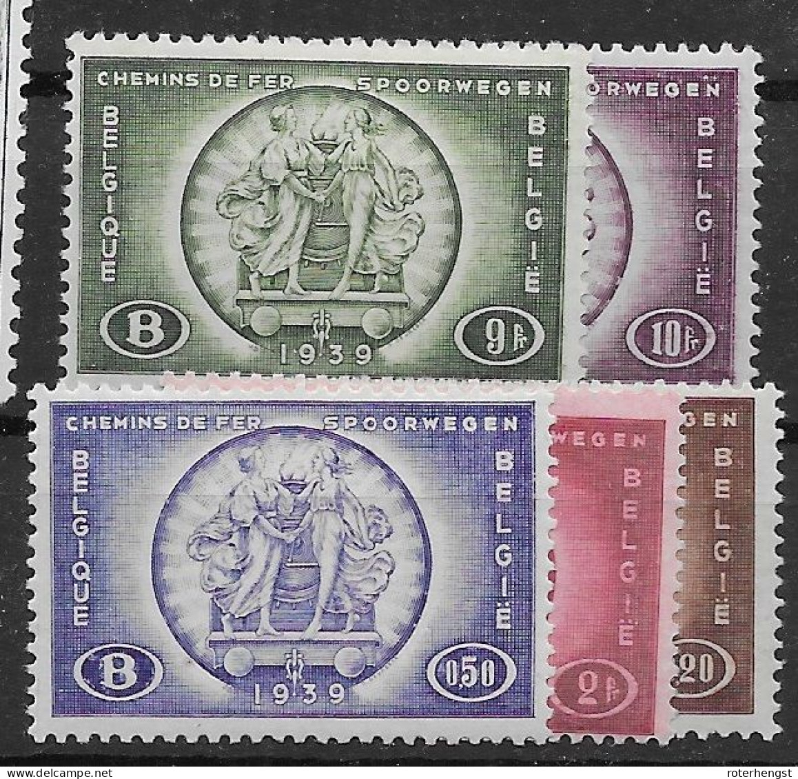 Belgium 1939 Mh * (25 Euros) - Ungebraucht