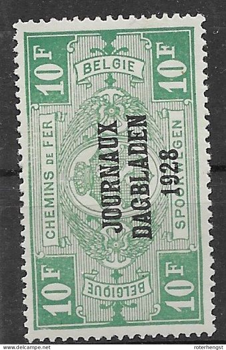 Belgium 1928 Mh * (30 Euros) - Dagbladzegels [JO]