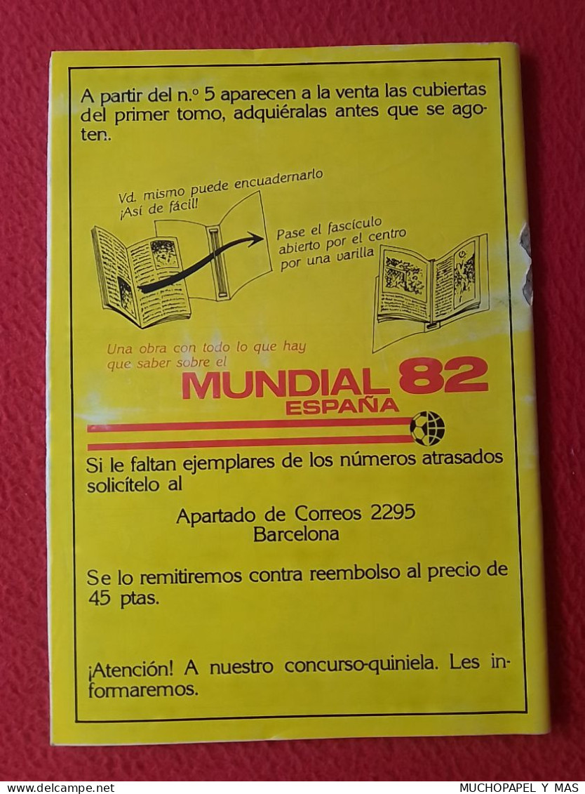 ANTIGUA REVISTA MAGAZINE FÚTBOL 24 SELECCIONES DE ORO ESPAÑA 82 Nº 6 PERÚ CHUMPITAZ CUBILLAS SOTIL..PERU FOOTBALL SPAIN - [4] Temas