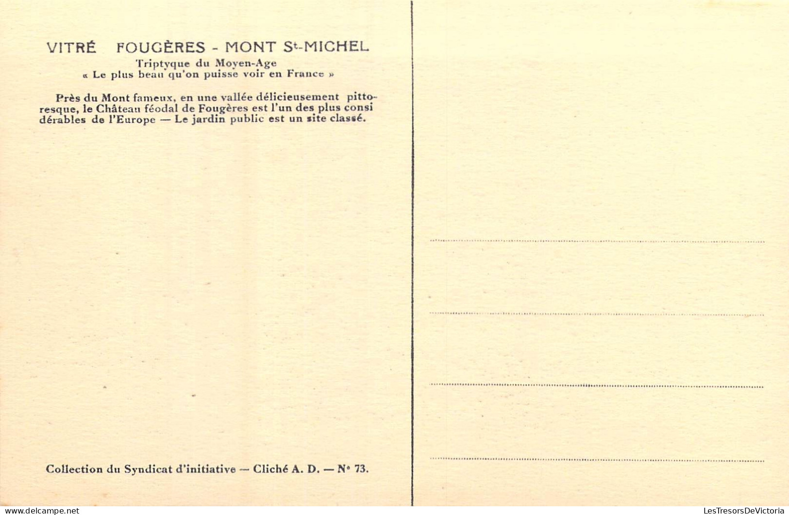 FRANCE - 35 - Fougères - Château De Fougères - La Tour De Coigny - Carte Postale Ancienne - Fougeres