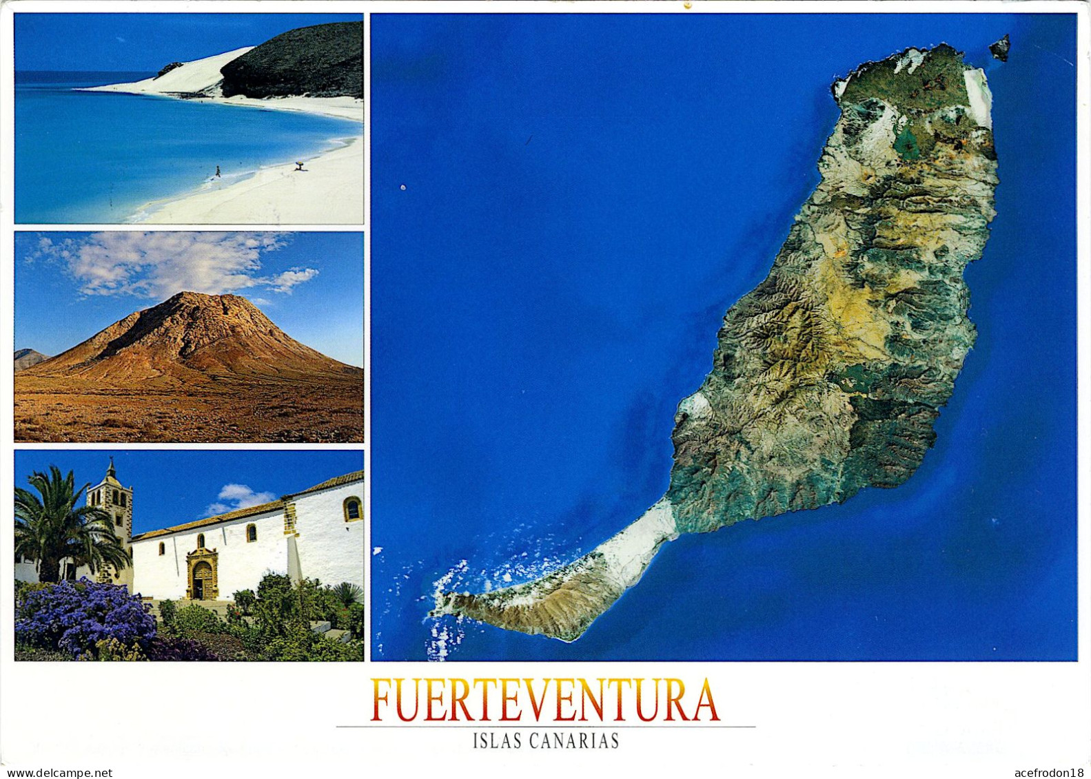 Espagne - Islas Canarias - Fuerteventura - Jandia - Tindaya - Betancuria - Fuerteventura