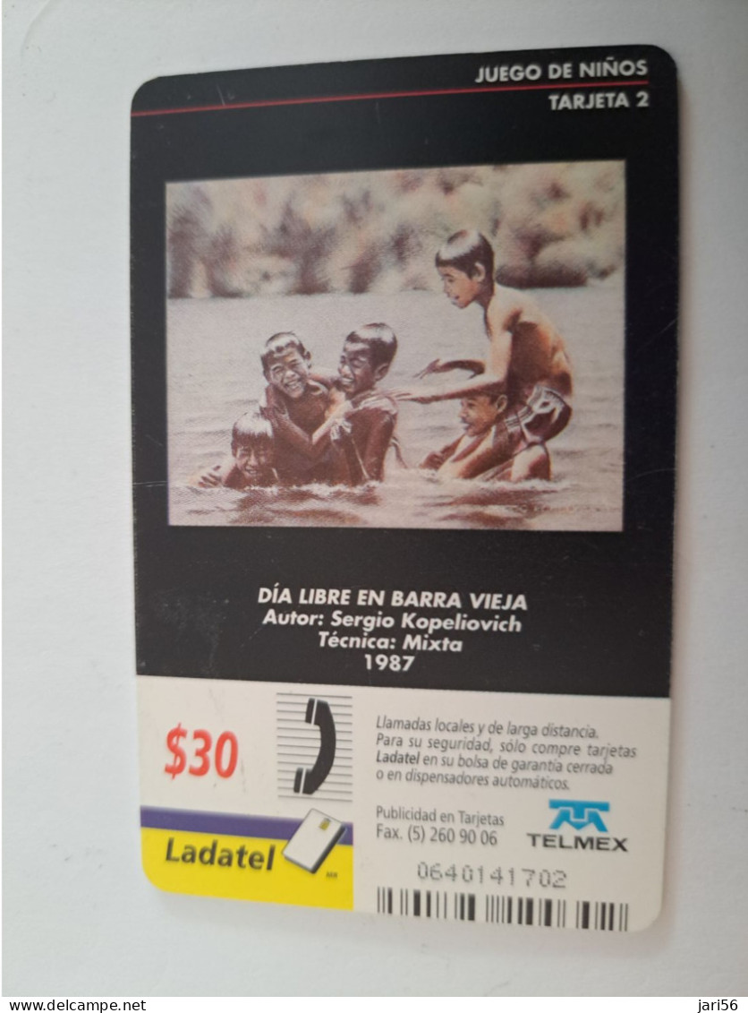 MEXICO CHIPCARD/ $ 30,-  / DIA LIBRE EN BARRA VIEJA  /   , LADATEL    ** 14921** - Mexique