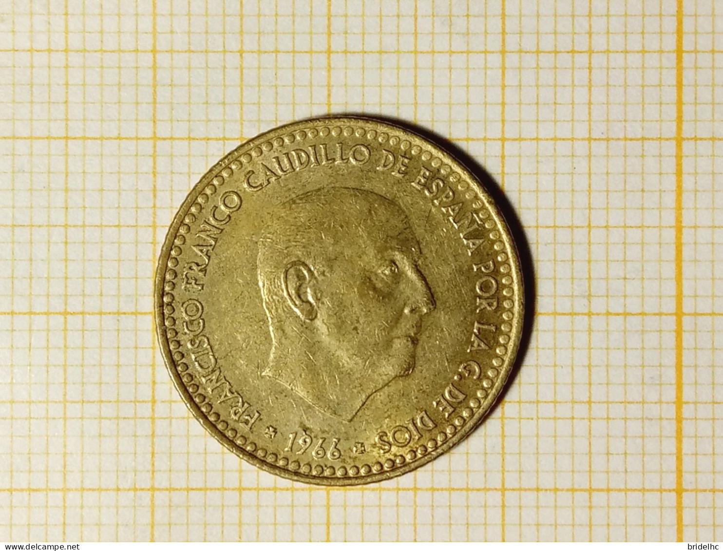 Espagne Peseta Franco 1 Peseta - 5 Pesetas - 1 Peseta