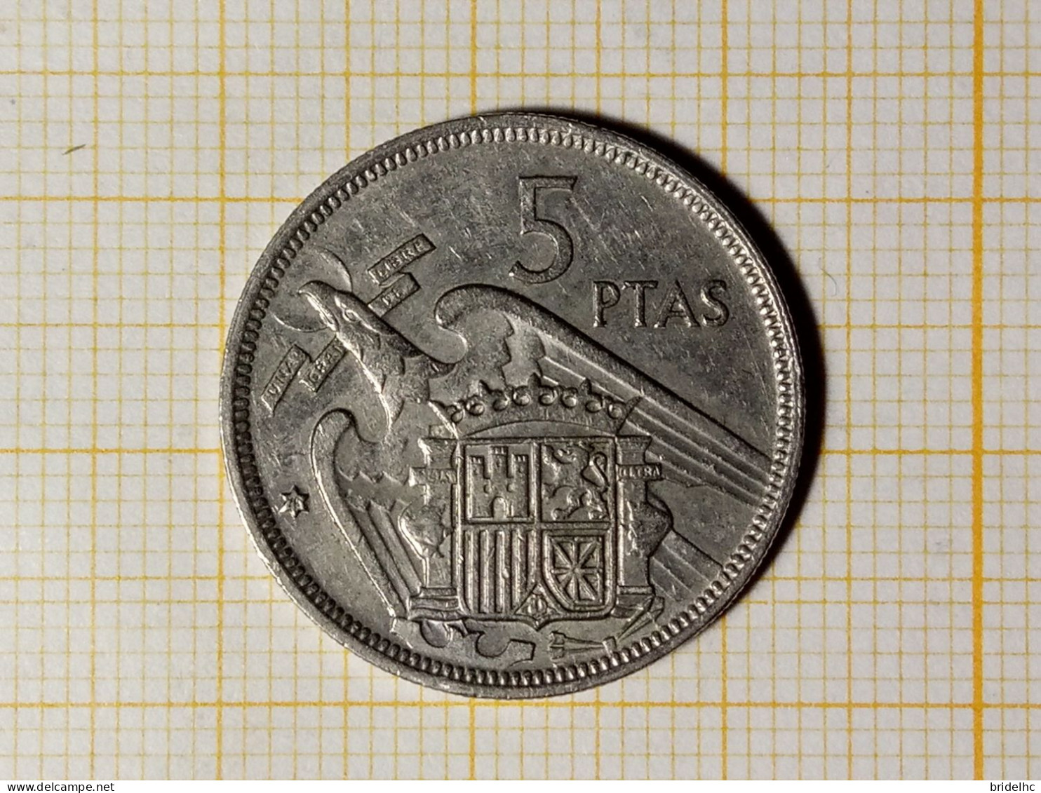 Espagne Peseta Franco 1 peseta - 5 pesetas