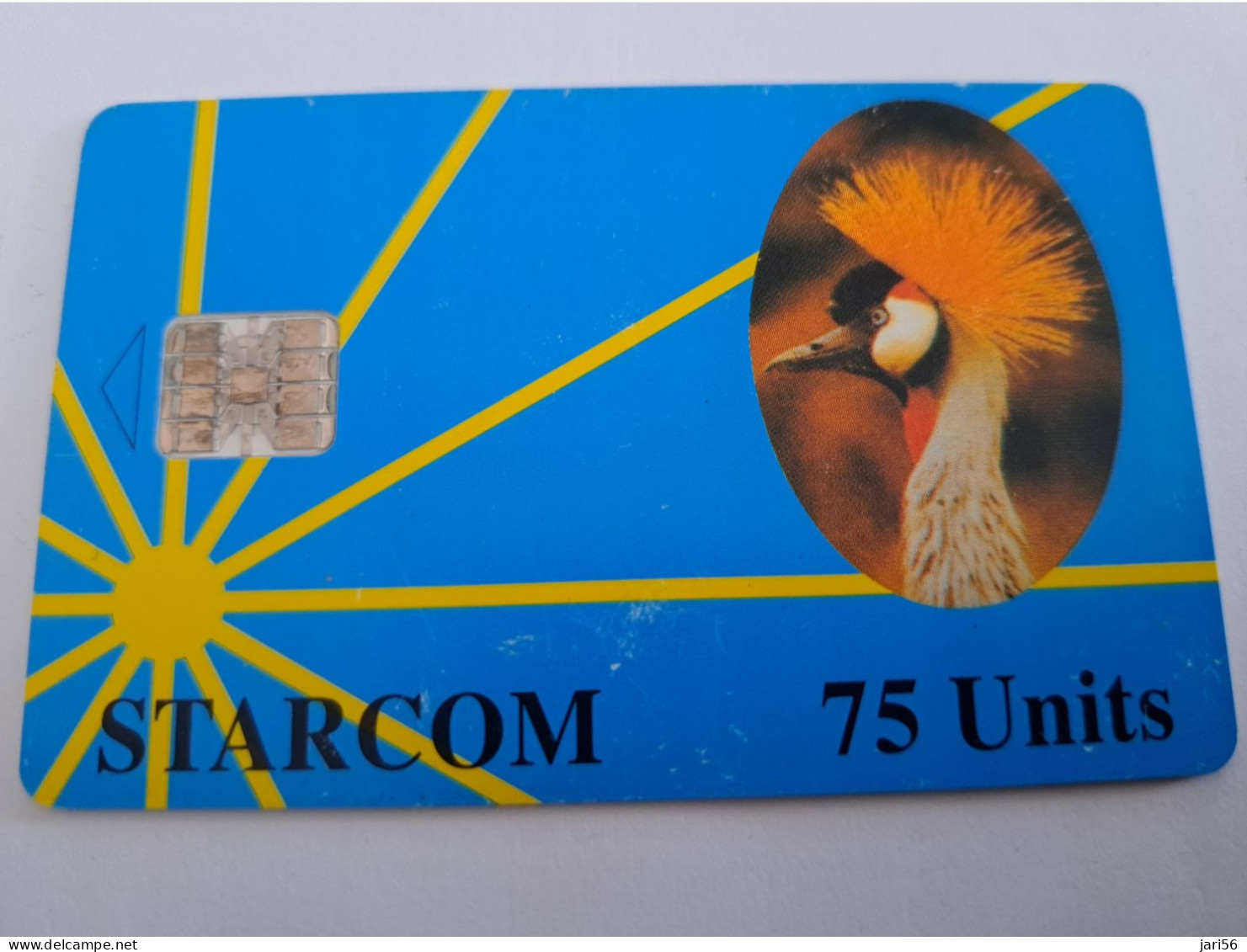 UGANDA/ OEGANDA / 75 UNITS/ STARCOM / BIRD / CHIPCARD             Nice Used Card    **14927** - Oeganda