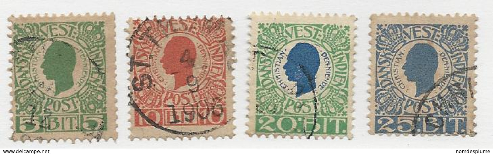 23835 ) Danish West Indies 1905 - Danemark (Antilles)