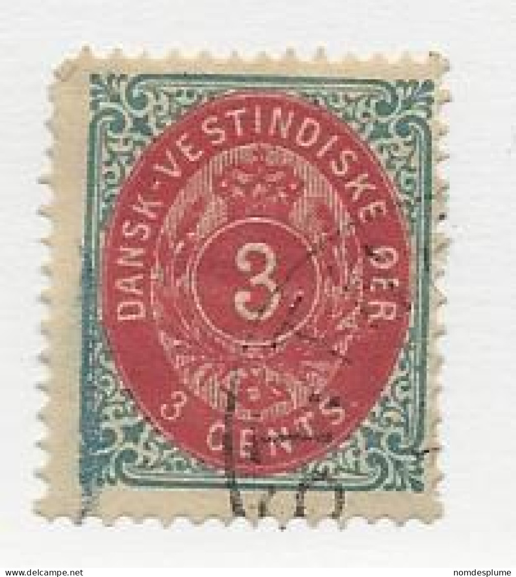 23844 ) Danish West Indies 1874 - Danemark (Antilles)