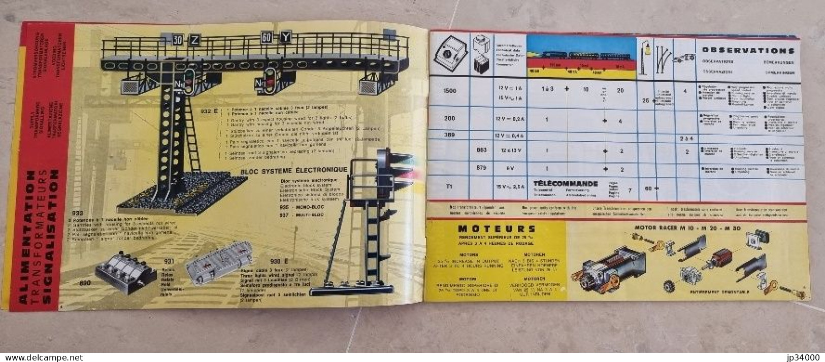 TELECOMMANDE ELECTRONIQUE (Jouef HO) Complet 32 Pages, 1969-70 (Trains Electriques) - Littérature & DVD