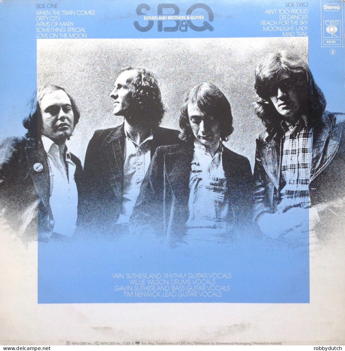 * LP *  SUTHERLAND BROTHERS & QUIVER - REACH FOR THE SKY (Europe 1975 EX-) - Country & Folk