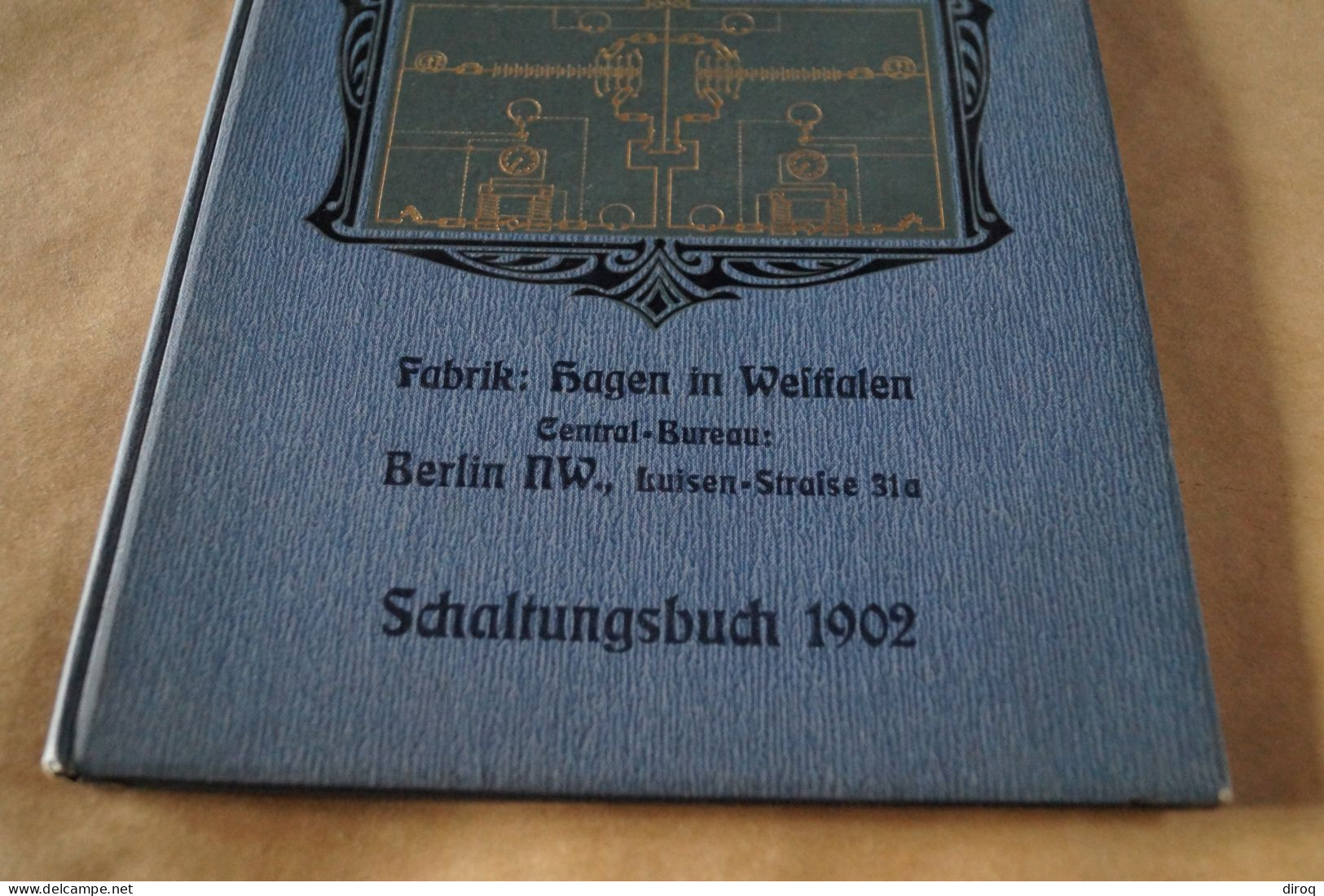 RARE,ancien Catalogue 1902,Allemagne, Accumulateurs,Hagen I. Westf,92 Pages,30 Cm./23 Cm. - 1801-1900