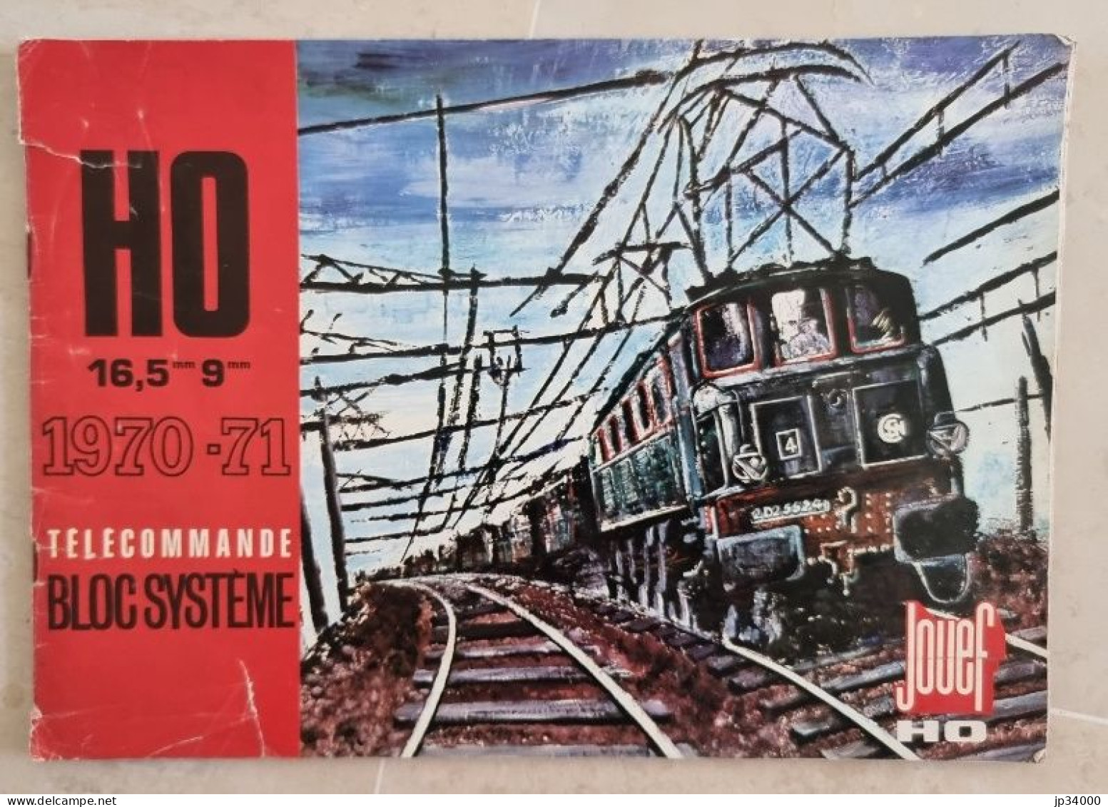 TELECOMMANDE BLOC SYSTEME (Jouef HO) Complet 40 Pages, 1970-71 (Trains électriques) - Literatur & DVD