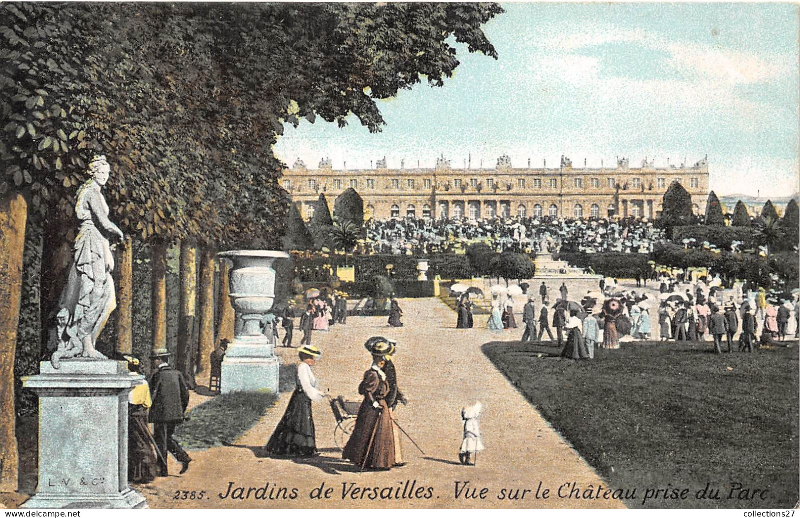 LOT DE 500 CARTES POSTALES - CHATEAU DE VERSAILLES  - VOIR QUELQUES EXEMPLES - 500 CP Min.