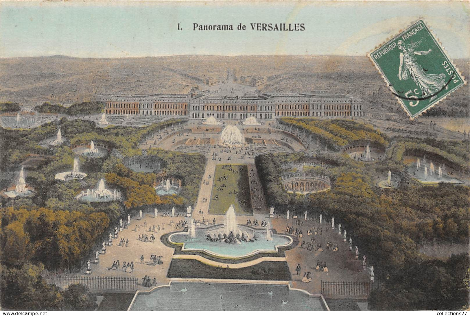 LOT DE 500 CARTES POSTALES - CHATEAU DE VERSAILLES  - VOIR QUELQUES EXEMPLES