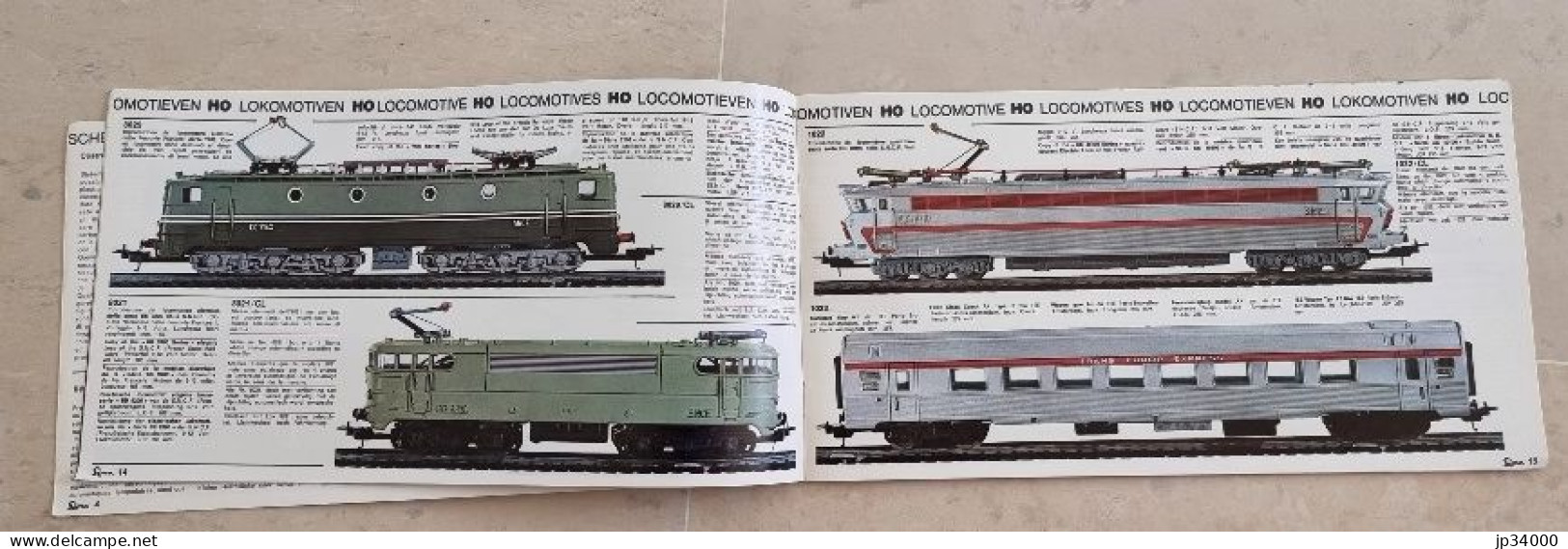 Catalogue Illustré TRAINS ELECTRIQUES (LIMA HO) 1968-69 (texte Multi Langues) - Loks