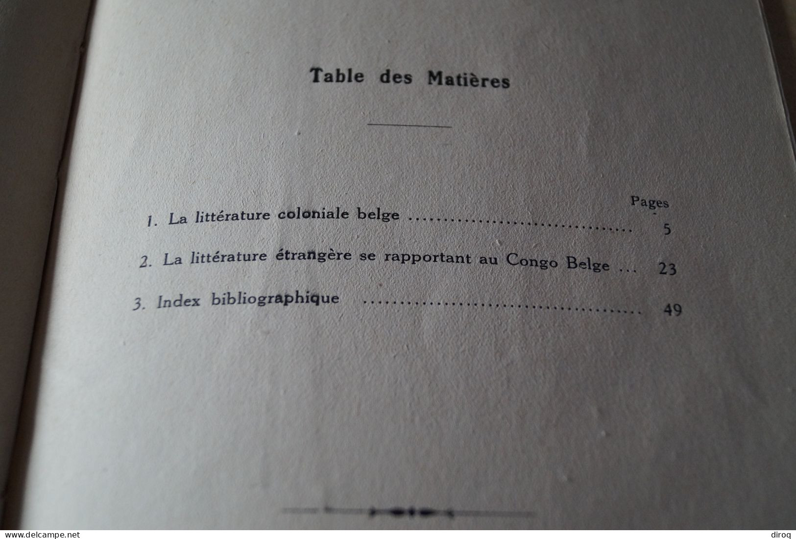 Congo Belge,1930,notes de littérature coloniale,Gaston-Denys Périer,54 pages,25,5 Cm. sur 17 Cm.