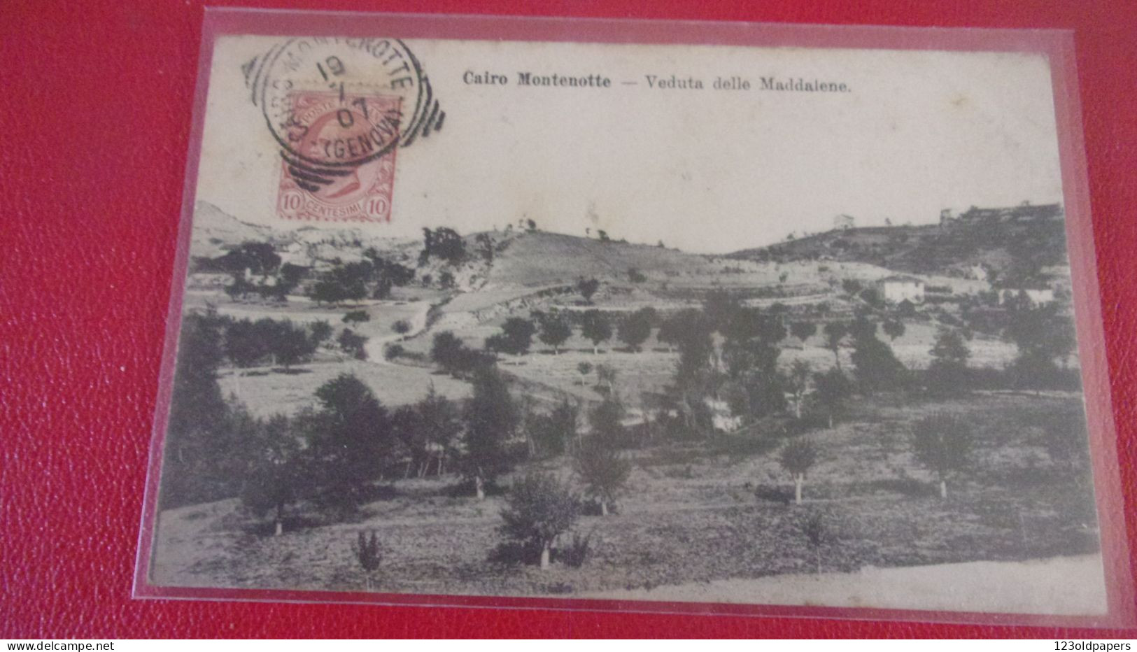 ITALIA CAIRO MONTENOTTE  VEDUTA DELLE MADDALENE 1907 - Savona