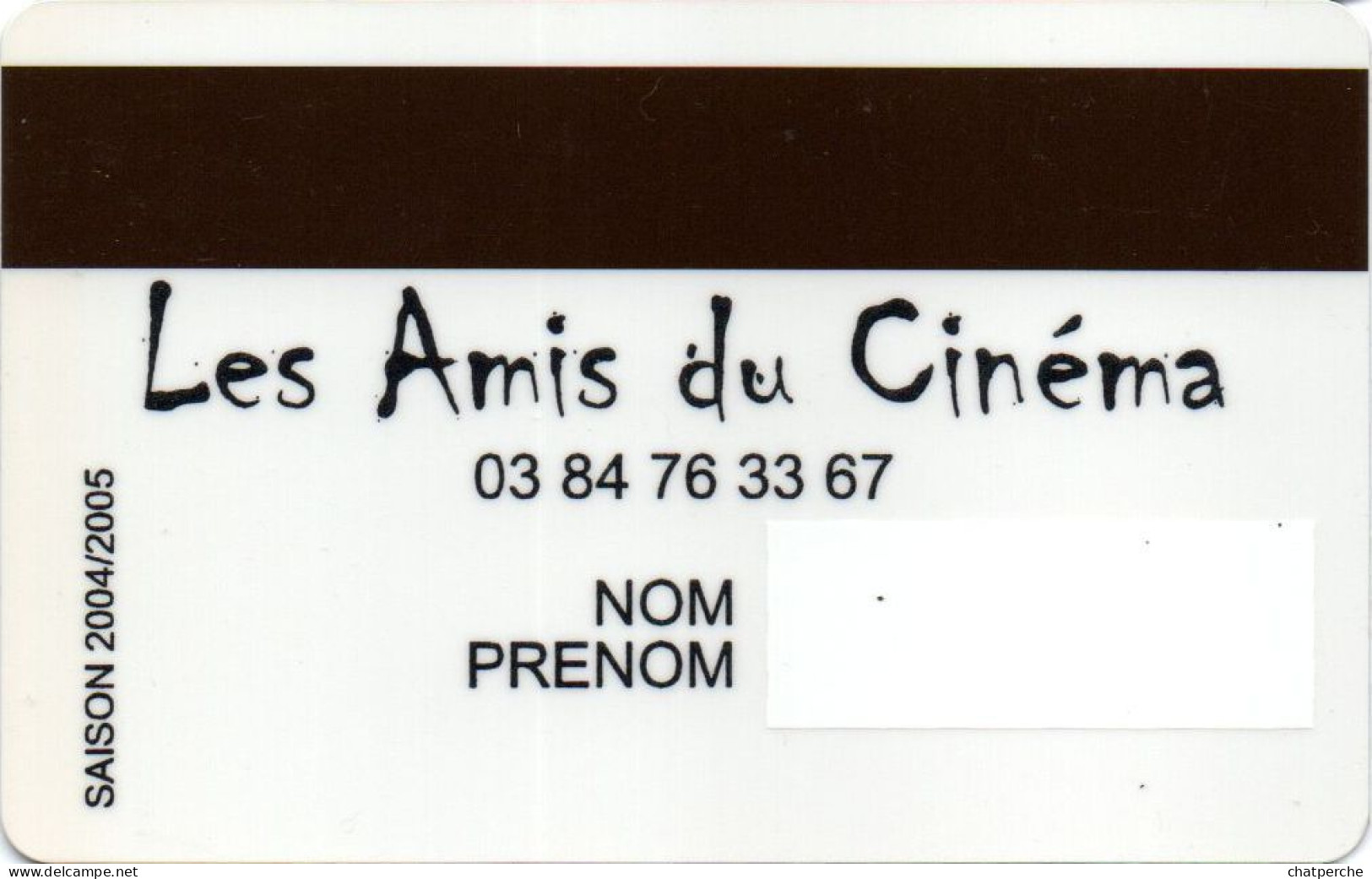 CINECARTE CARD CINE LES AMIS DU CINEMA FILM LE PARRAIN MARLON BRANDO - Entradas De Cine