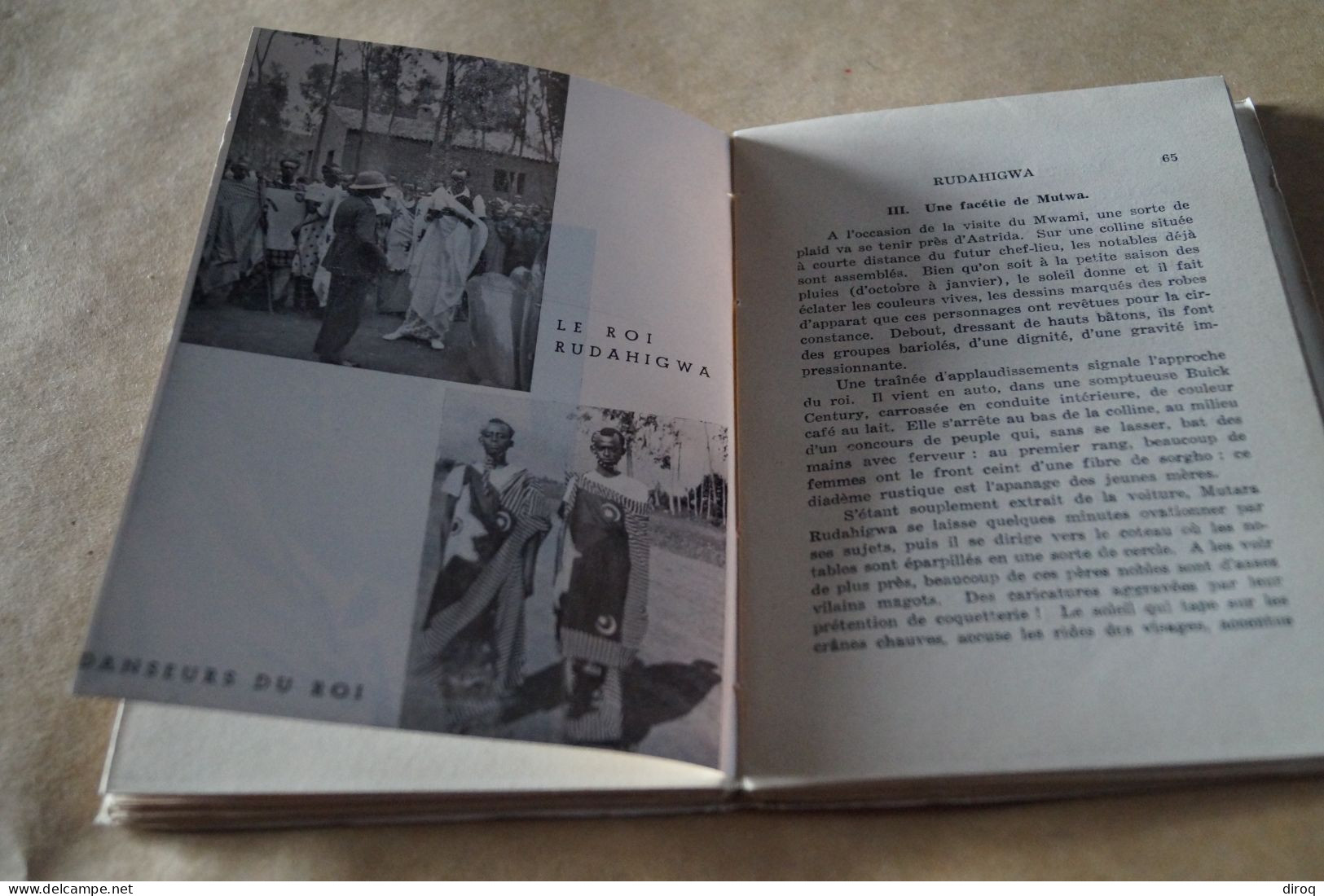Congo Belge,1940,le Rwanda d'aujourd'hui,Paul Dresse,dédicace de l'auteur,124 pages,19,5 Cm./13 Cm.