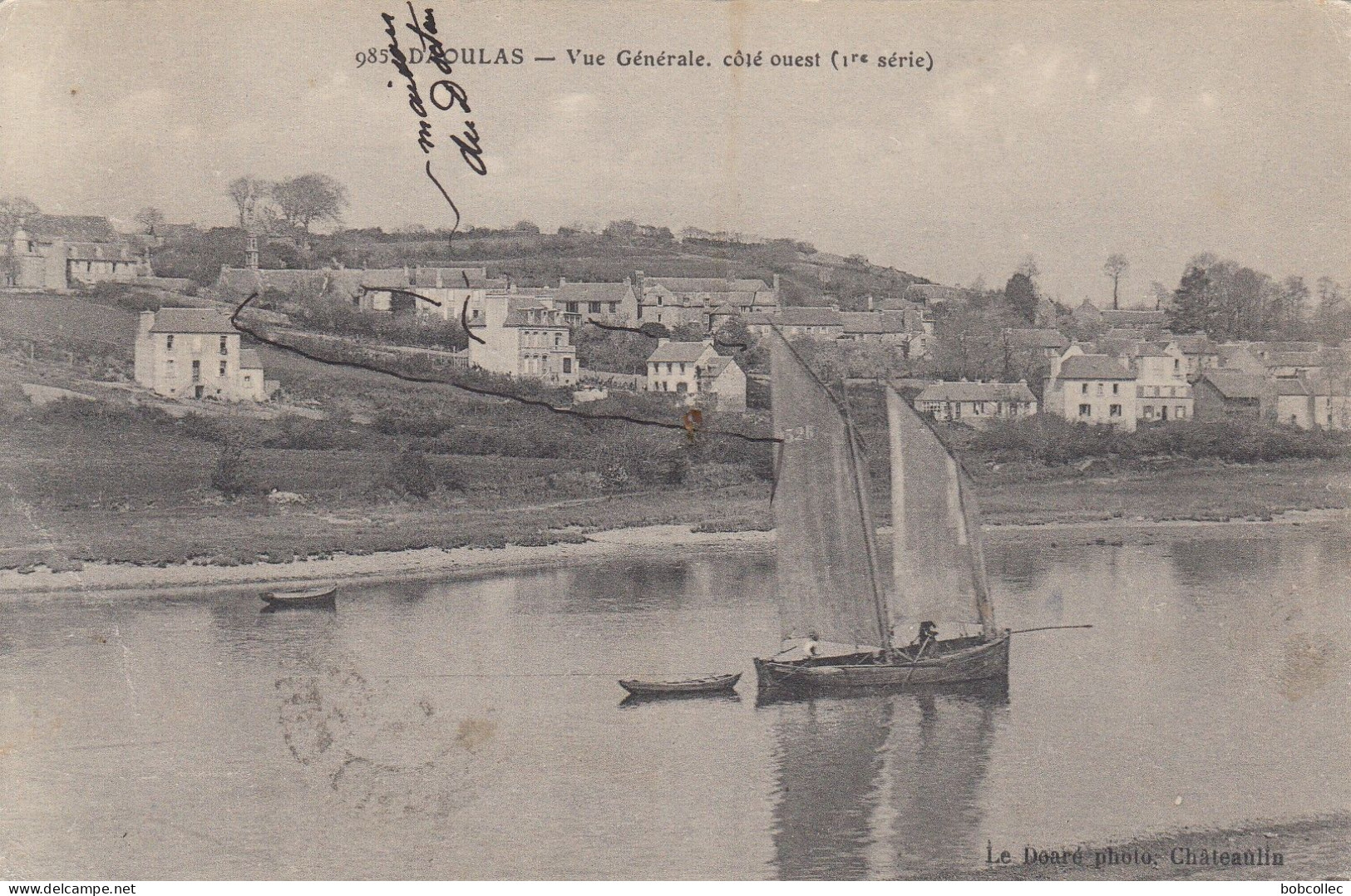 DAOULAS (Finistère): Vue Générale, Côté Ouest - Daoulas
