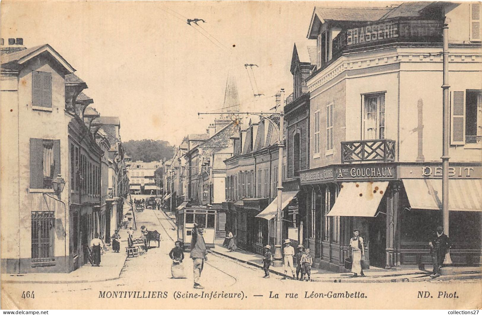 76-MONTIVILLIERS- LA RUE LEON-GAMBETTA - Montivilliers