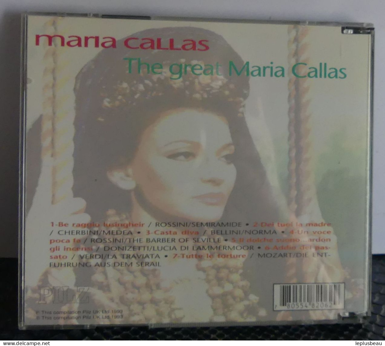 CD Maria Callas - Opera / Operette