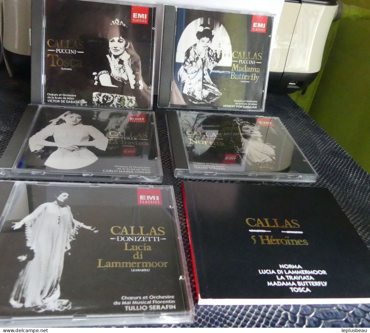 Coffret 5 CD Maria Callas - Opéra & Opérette