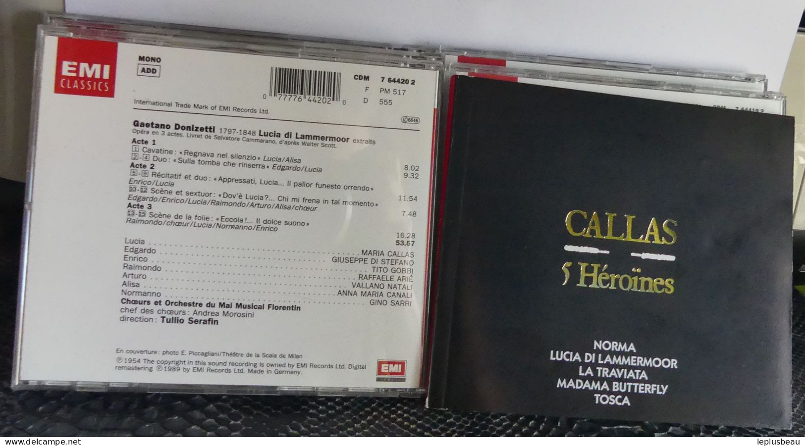 Coffret 5 CD Maria Callas - Opéra & Opérette