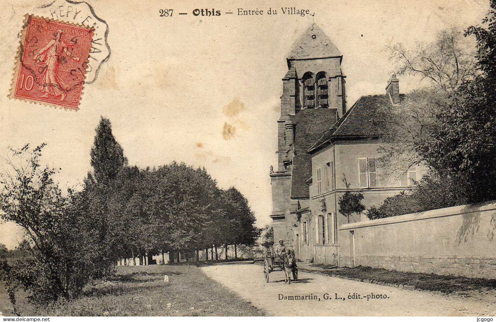 OTHIS  Entrée Du Village - Othis