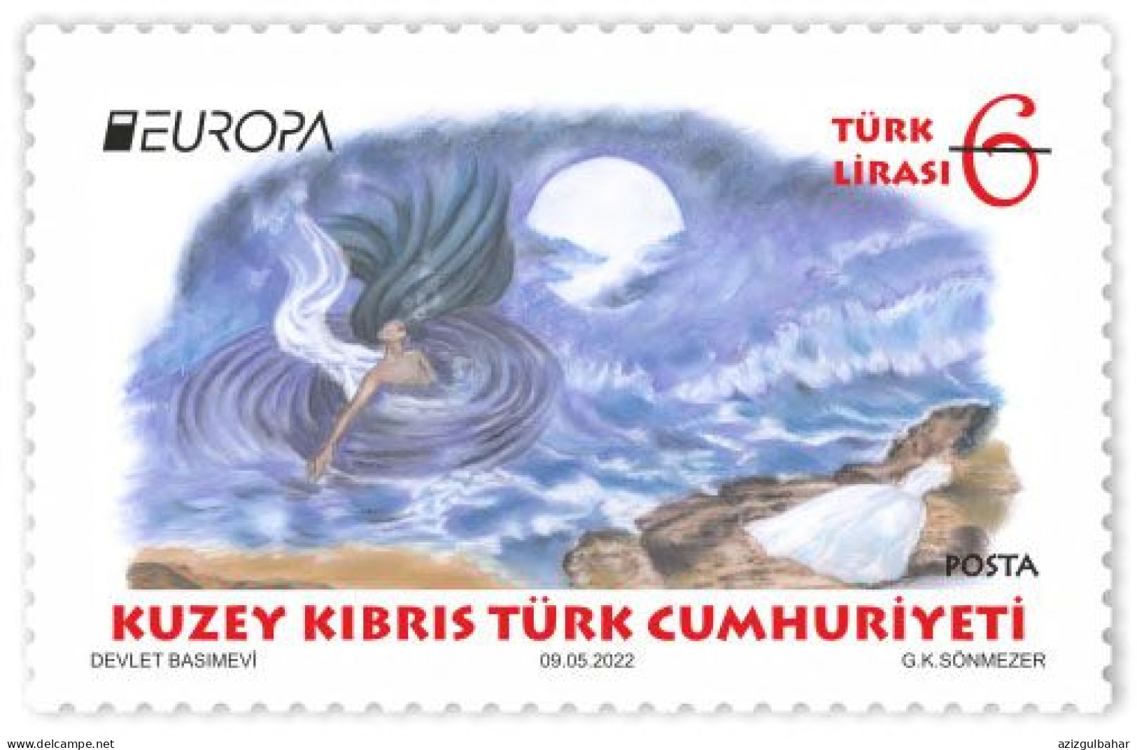 2022 - EUROPA - SRORIES AND MYTHS - 5TH MAY 2022 - UMM - SINGLE SET - Mythology